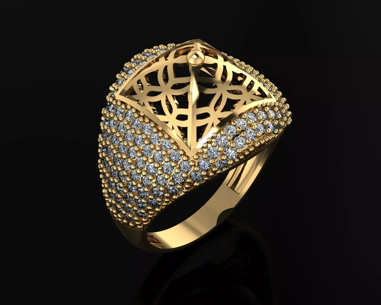  Woman Rings 3D 3D print model_0