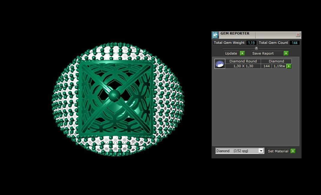  Woman Rings 3D 3D print model_3