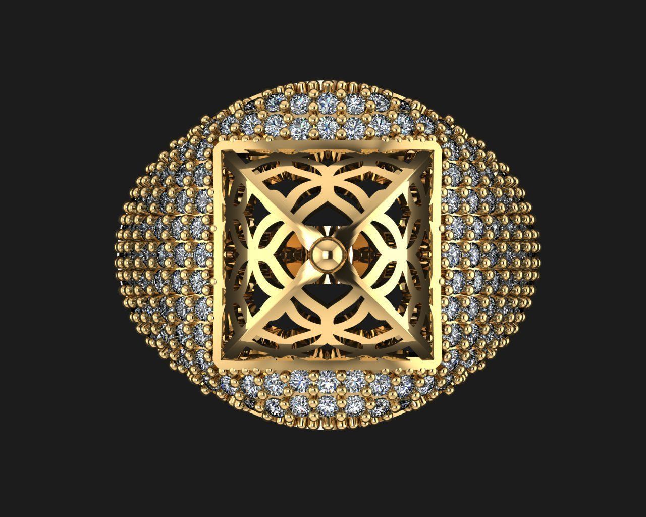  Woman Rings 3D 3D print model_2