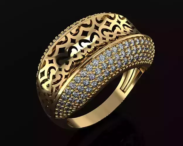 Woman Rings 3D