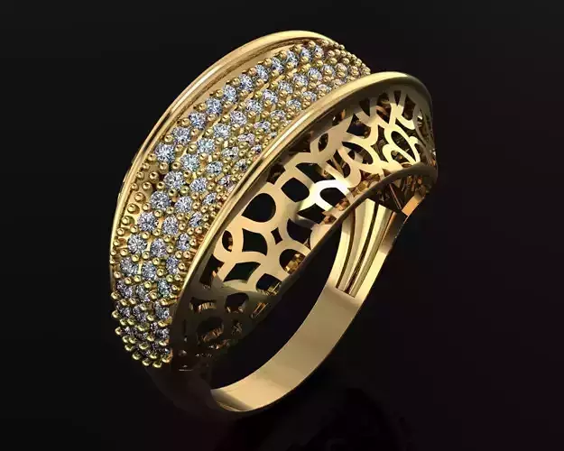 Woman Rings 3D