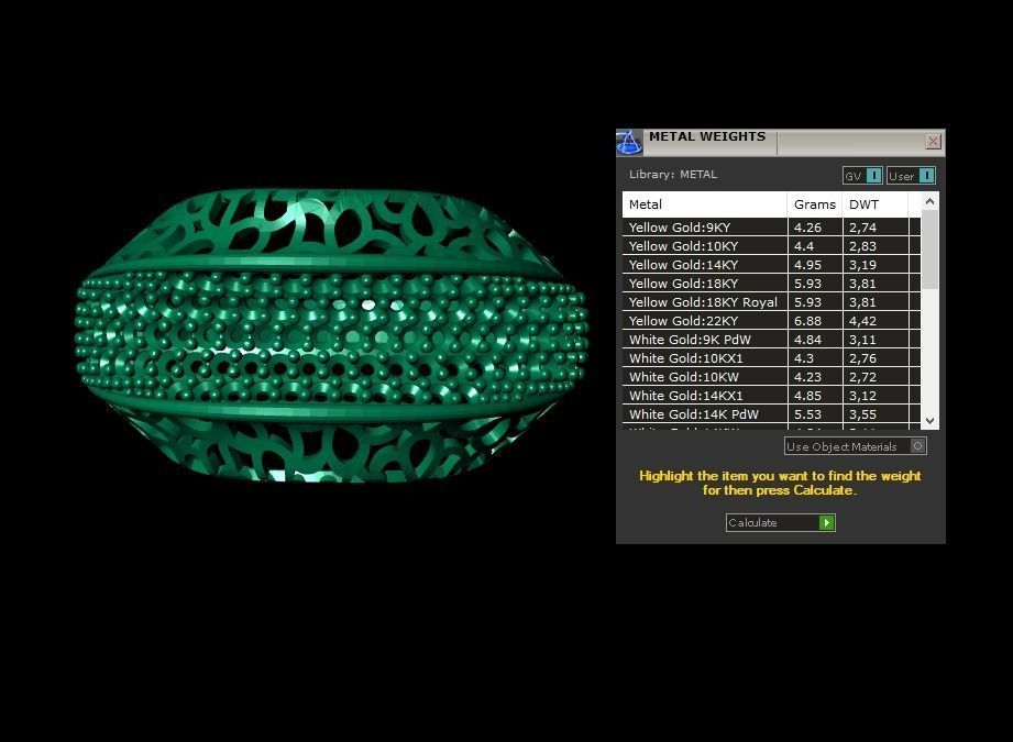 Woman Rings 3D 3D print model_5