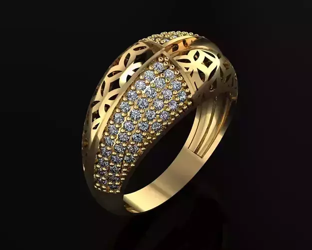 Woman Rings 3D
