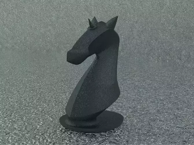 Puffing Chess - Knight 3D print model