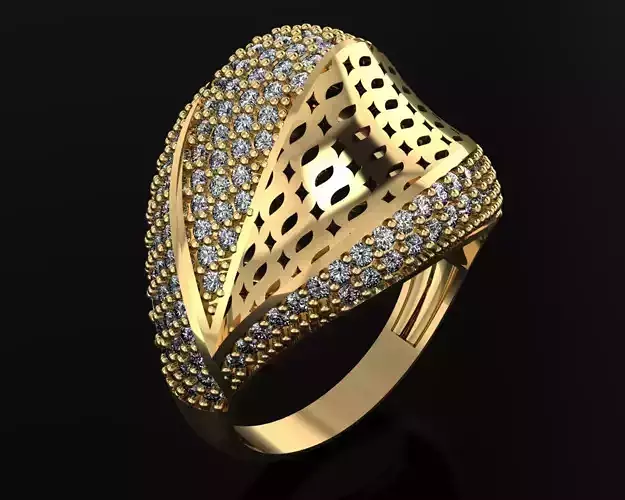 Woman Rings 3D
