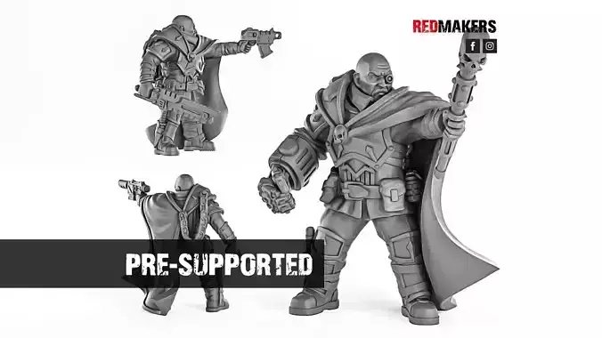 Special Forces - Officer of the Imperial Force 3D print model