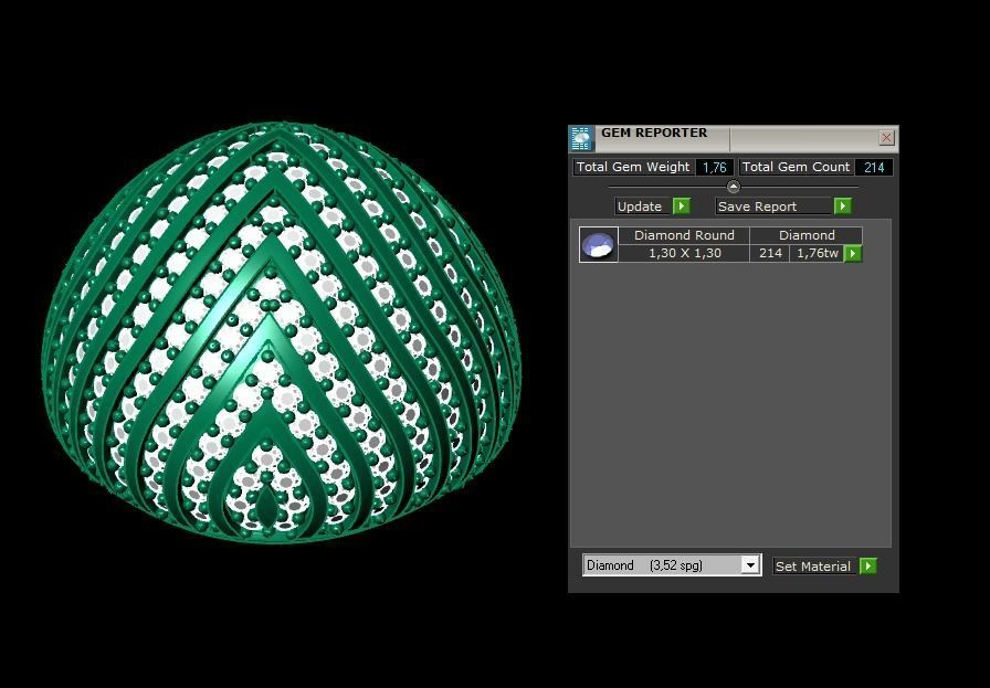 Woman Rings 3D 3D print model_3