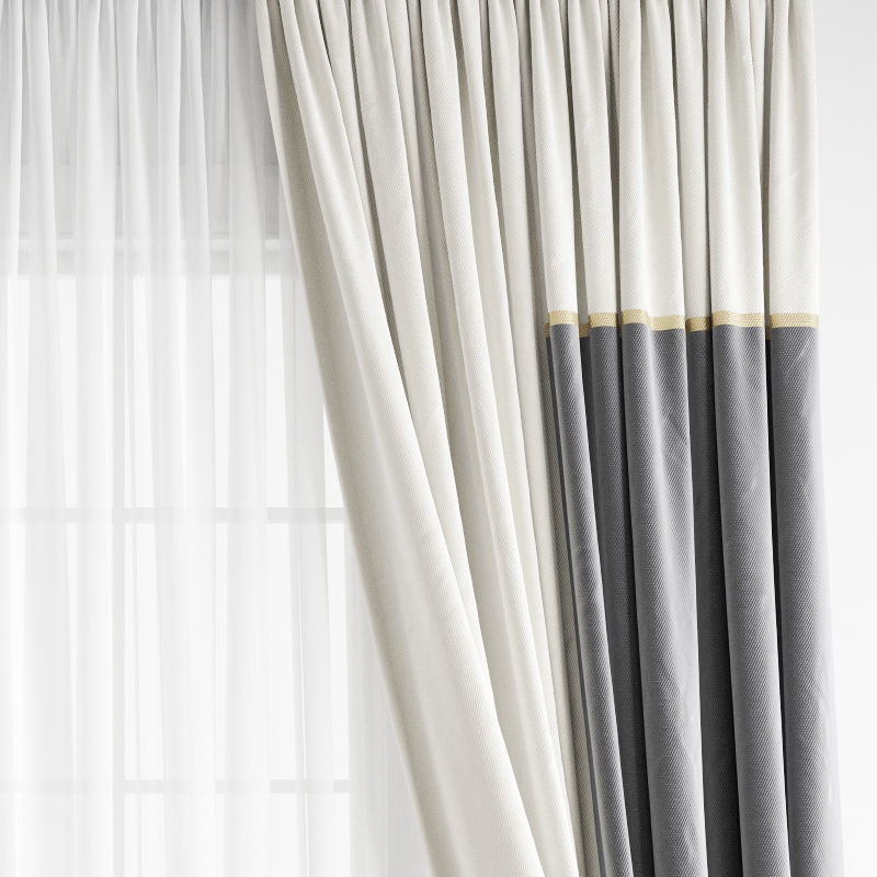 Curtain 226 3D model_2