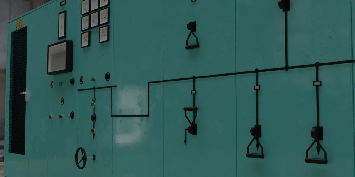 Control Panel Wall 3D model_3