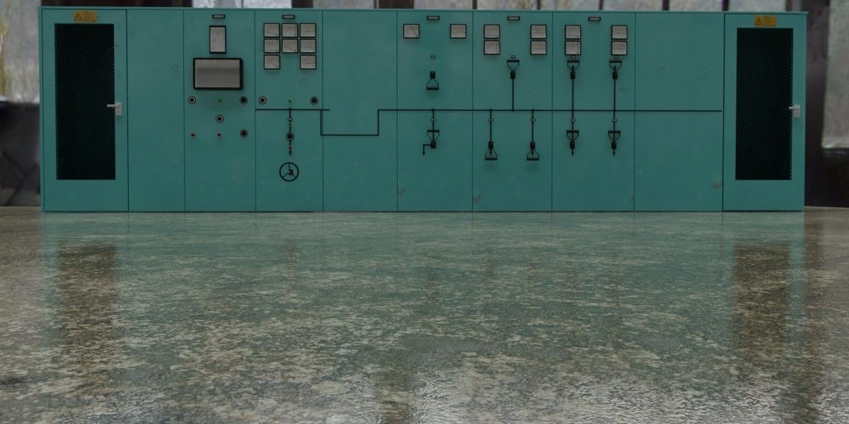 Control Panel Wall 3D model_5