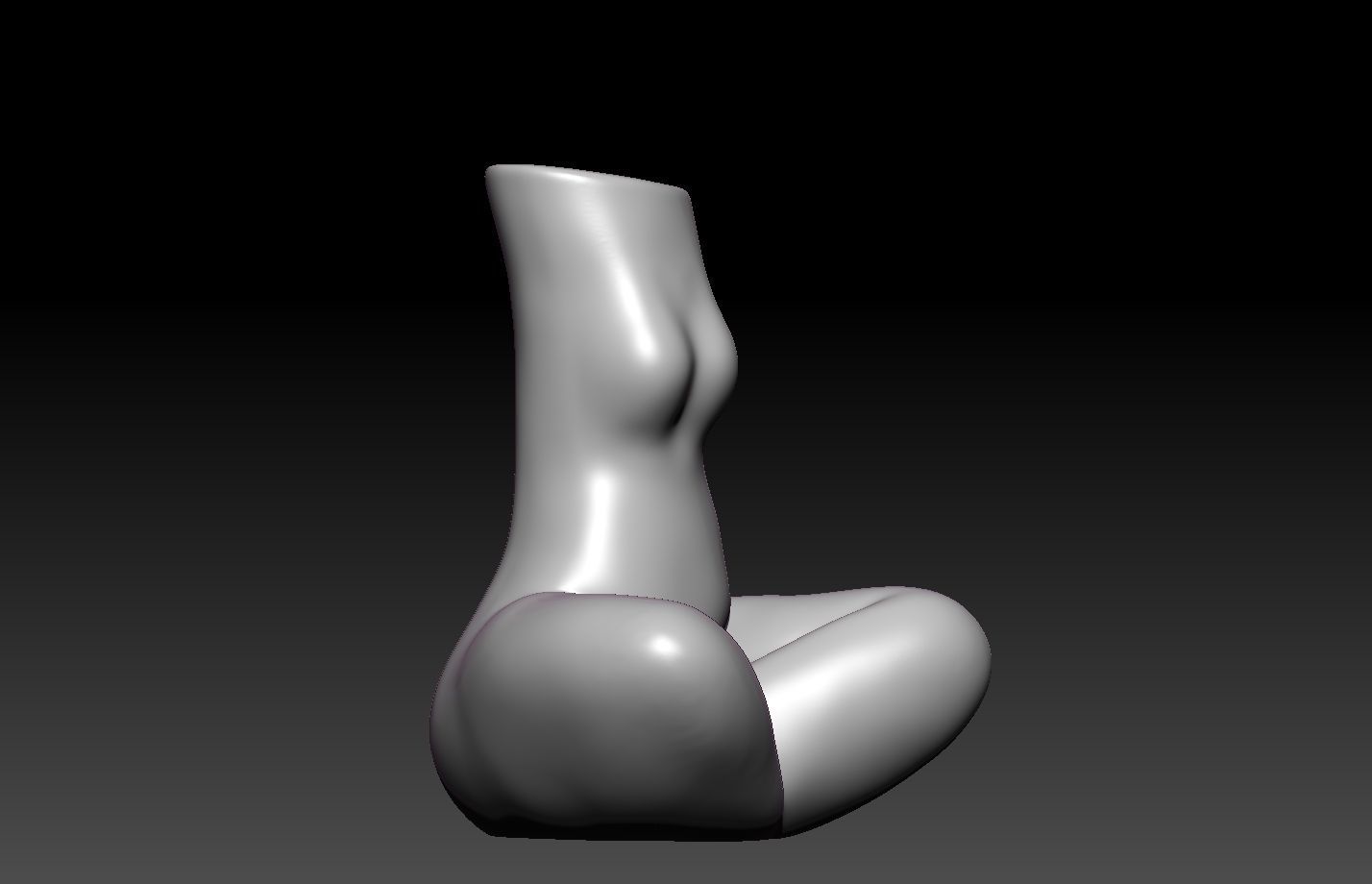Woman Vase 3D print model_9