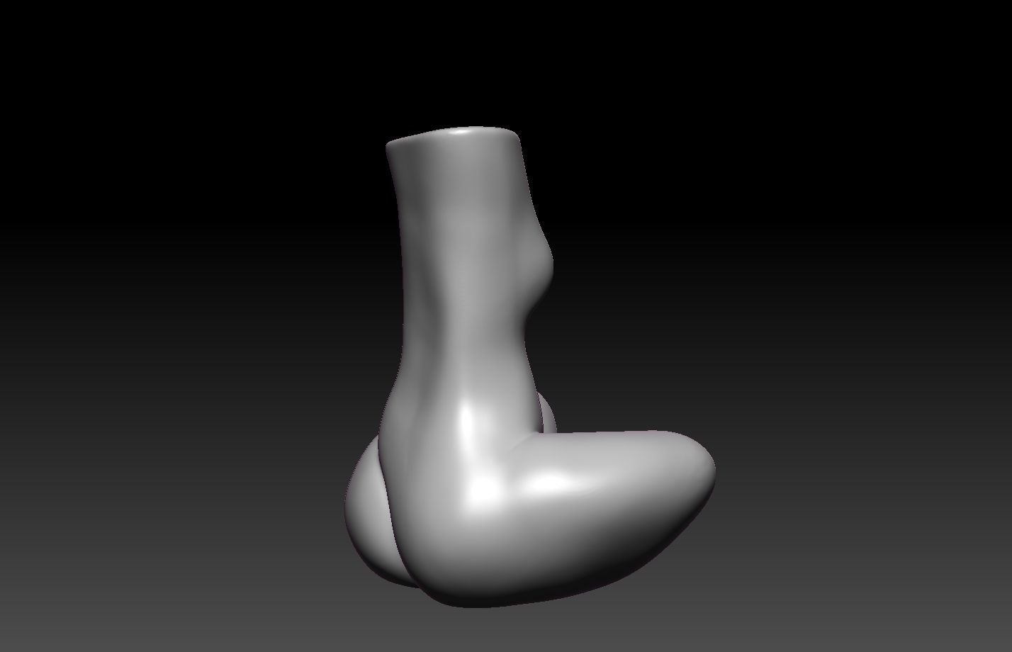 Woman Vase 3D print model_17