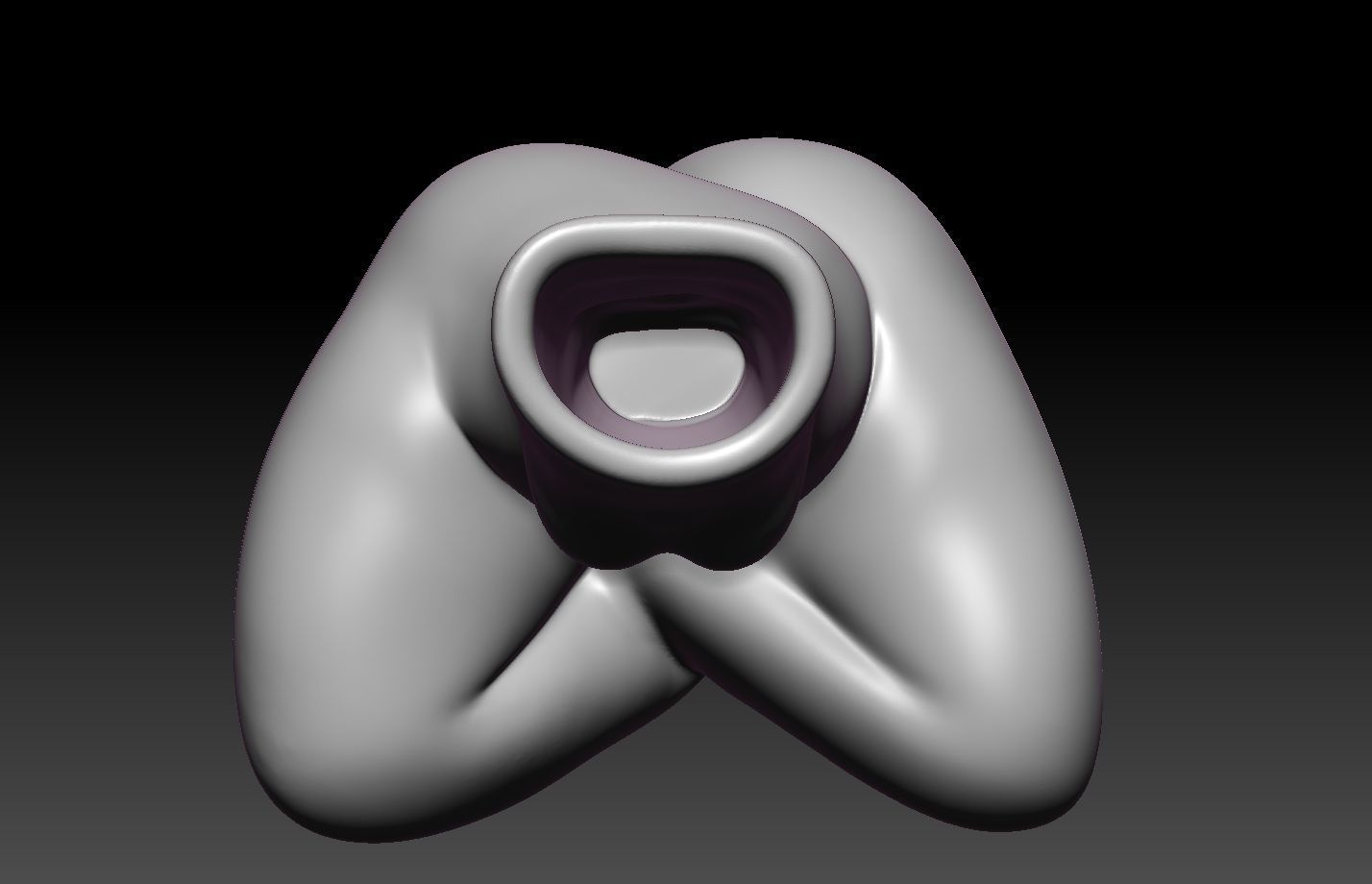 Woman Vase 3D print model_14