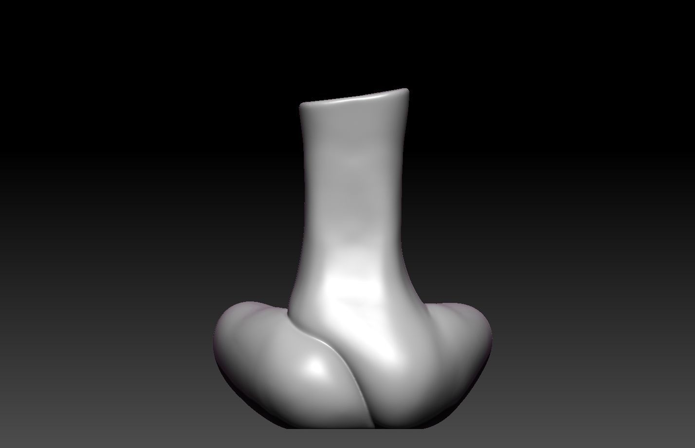 Woman Vase 3D print model_6