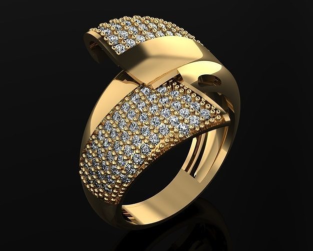 Woman Rings 3D 3D print model