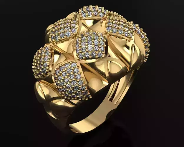 Woman Rings 3D