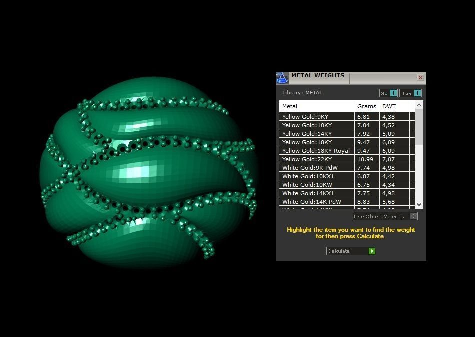 Woman Rings 3D 3D print model_5