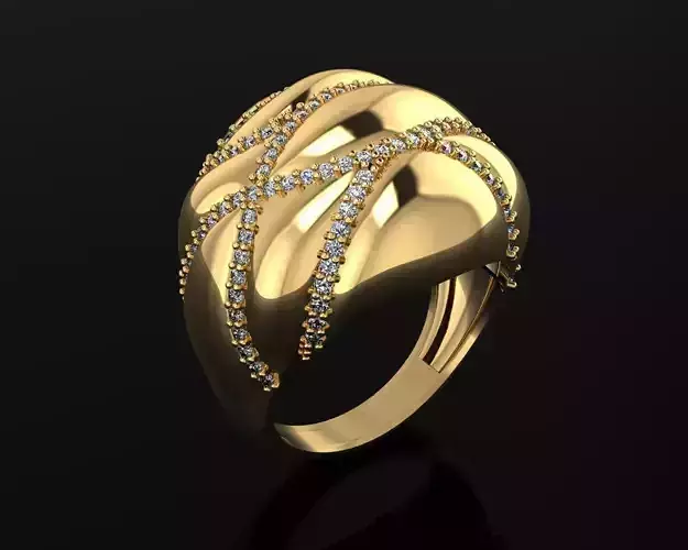Woman Rings 3D