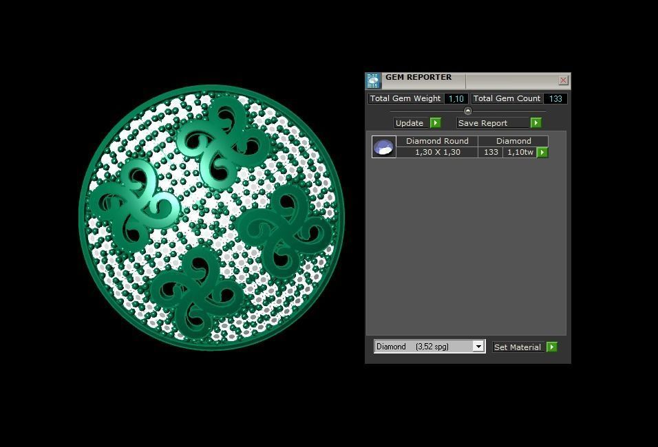 Woman Rings 3D 3D print model_3