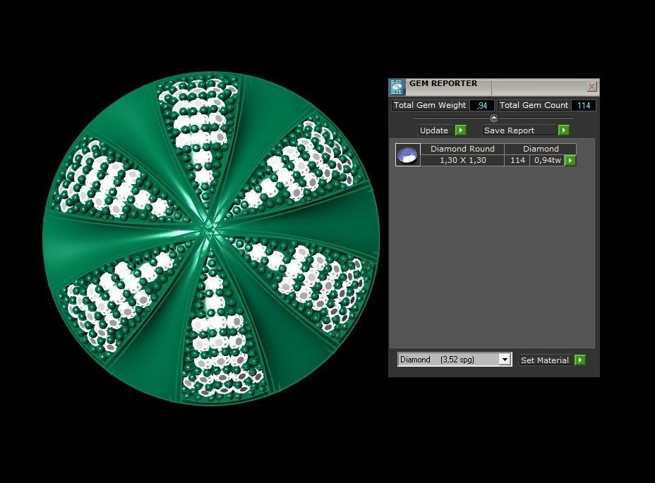 Woman Rings 3D 3D print model_3