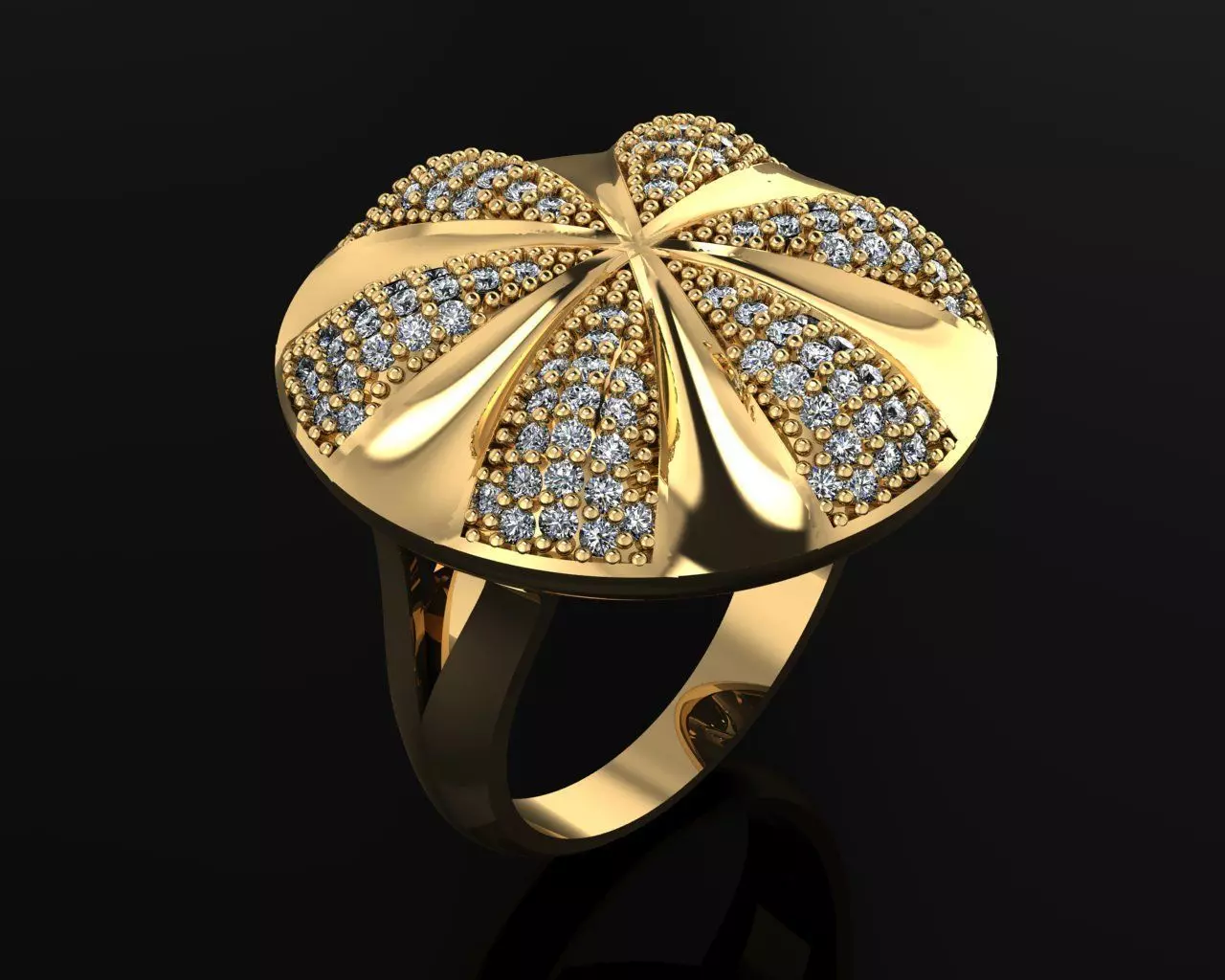 Woman Rings 3D 3D print model_0