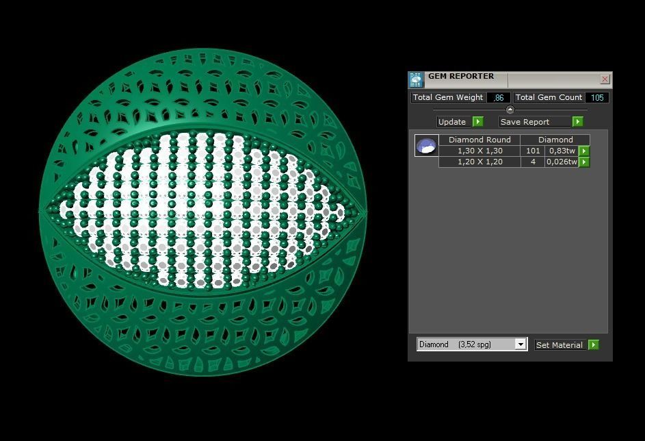 Woman Rings 3D 3D print model_3