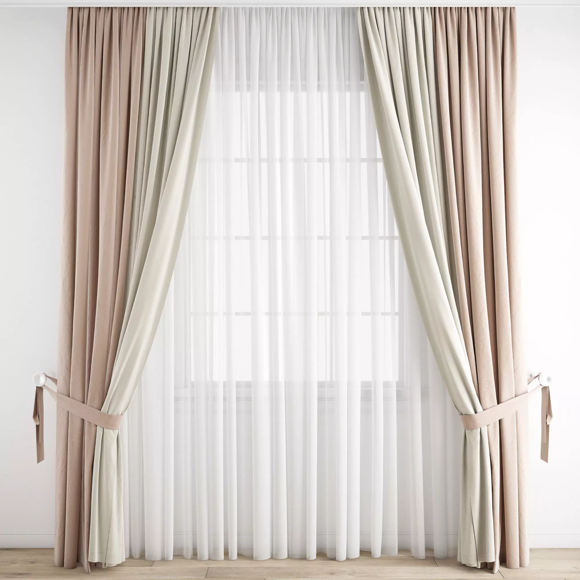 Curtain 227 3D model_0