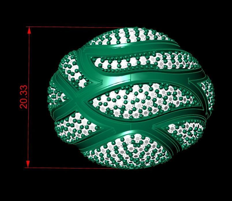 Woman Rings 3D 3D print model_4