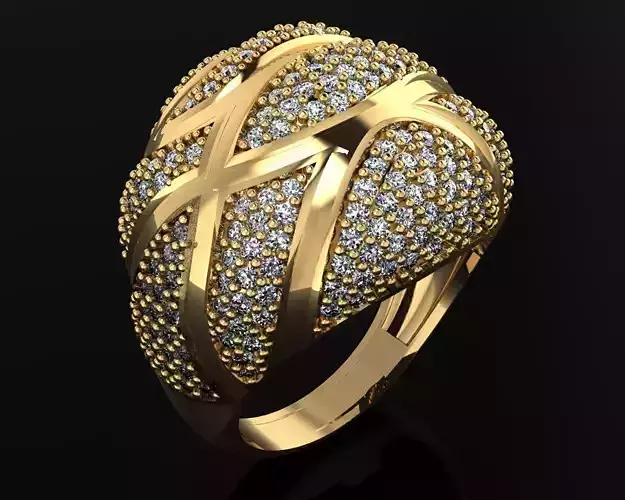 Woman Rings 3D