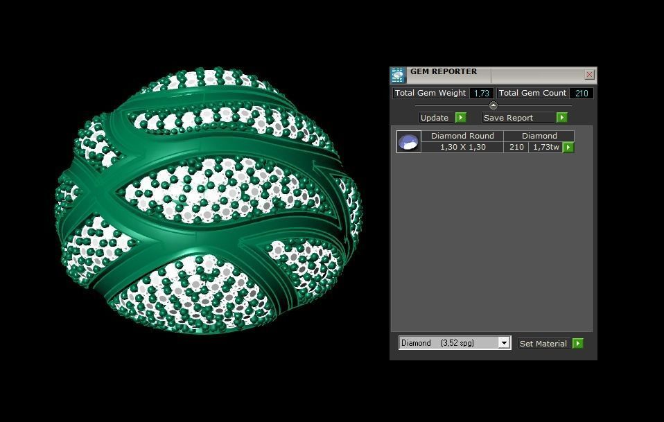 Woman Rings 3D 3D print model_3