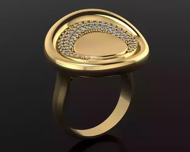 - Woman Rings 3D 3D print model