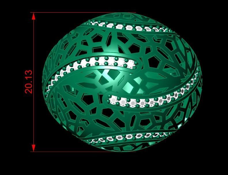 Woman Rings 3D 3D print model_4