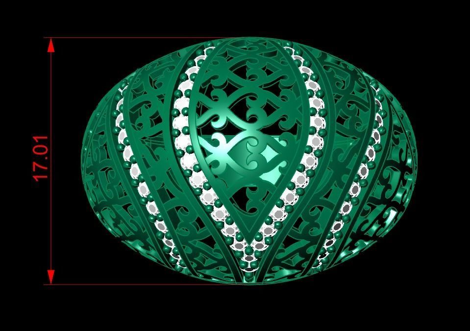  Woman Rings 3D 3D print model_4