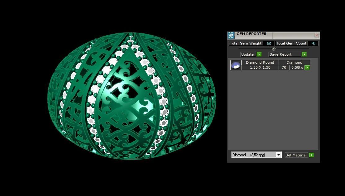  Woman Rings 3D 3D print model_3