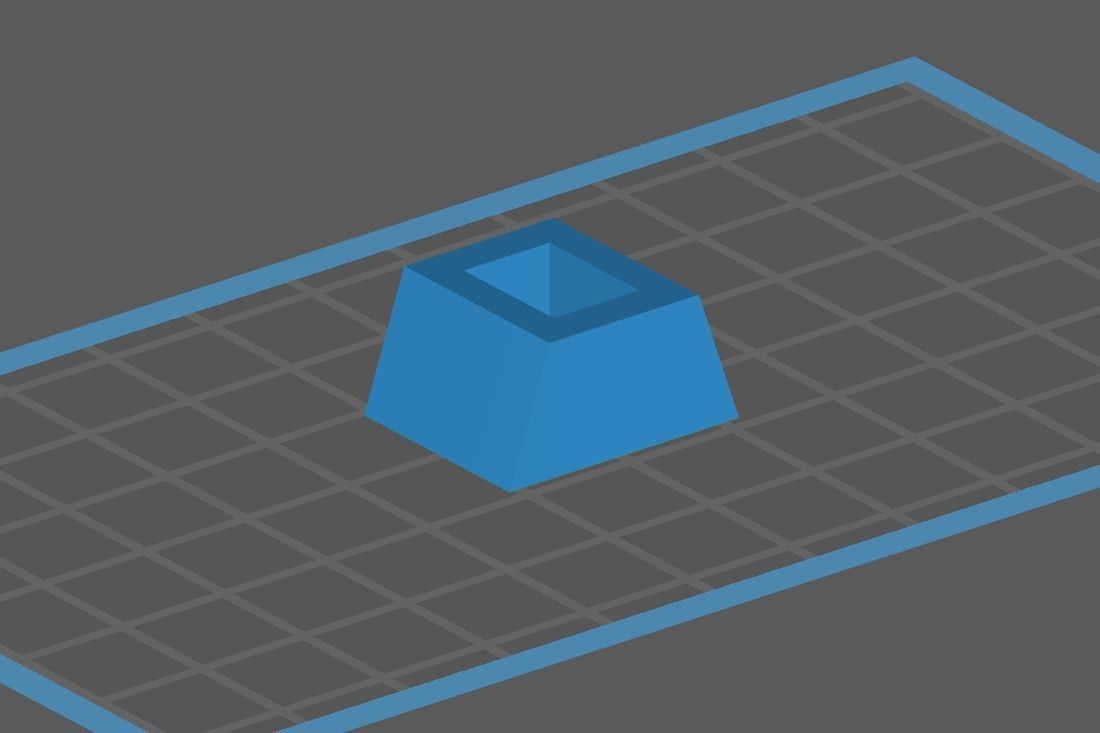 Concrete fence sectional Scale model 1 43 3D print model_7
