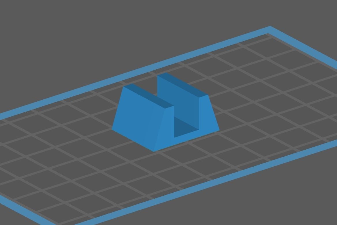 Concrete fence sectional Scale model 1 43 3D print model_10
