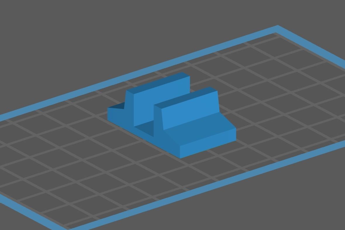 Concrete fence sectional Scale model 1 43 3D print model_9
