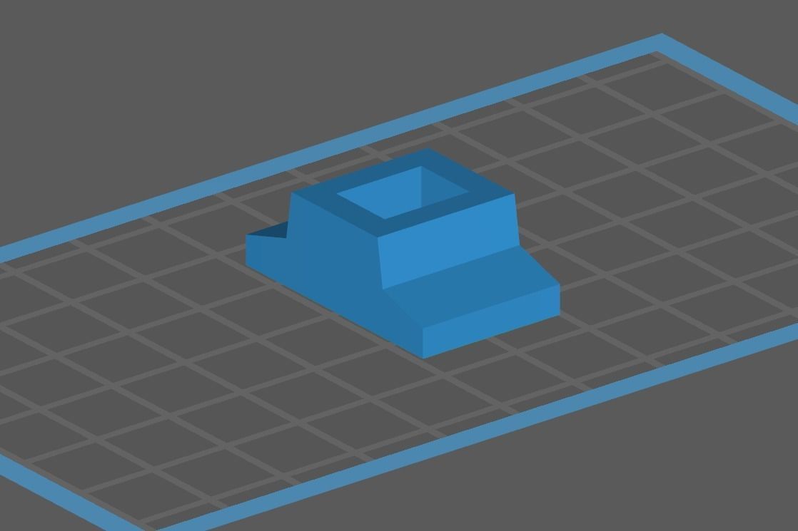 Concrete fence sectional Scale model 1 43 3D print model_8