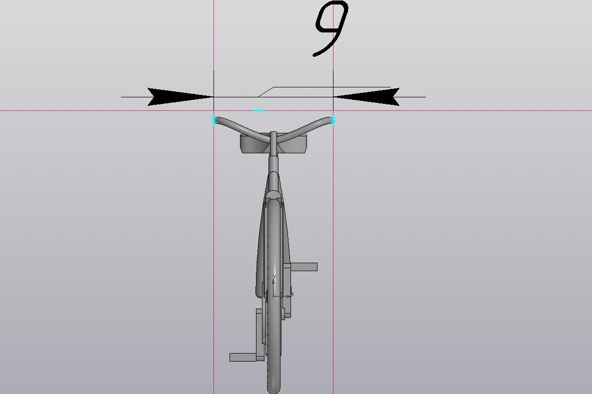Bicycle Scale Model 1 43 3D print model_3