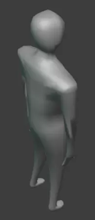 3D model of human 3D model