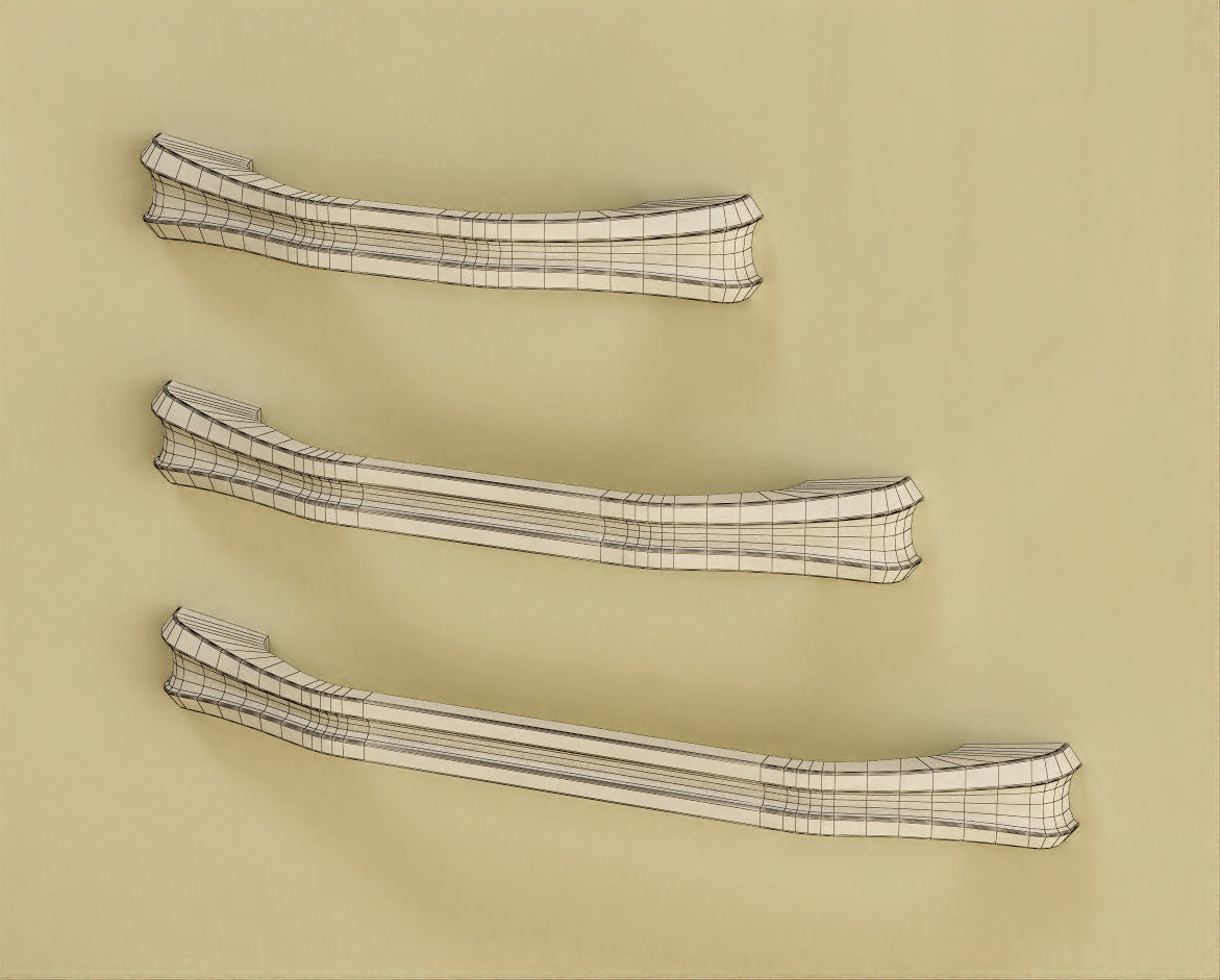 Giusti furniture handle set 01 Free 3D model_16