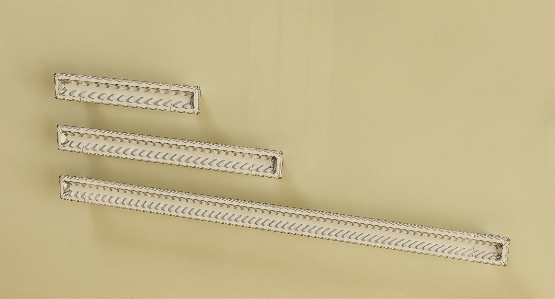 Giusti furniture handle set 01 Free 3D model_20