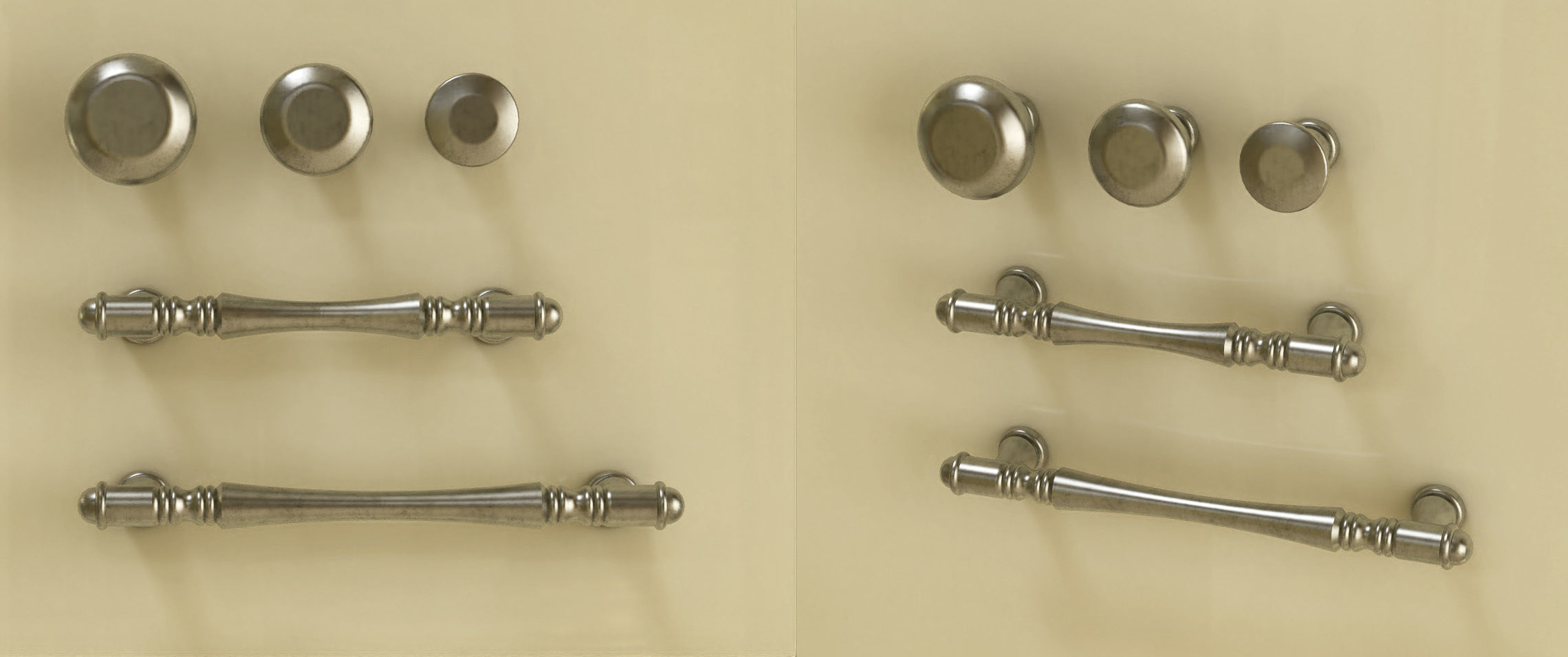 Giusti furniture handle set 01 Free 3D model_11