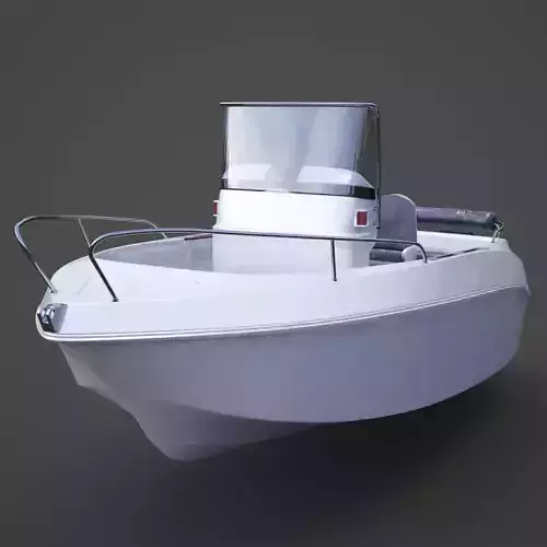 Motor Boat 01 3D model