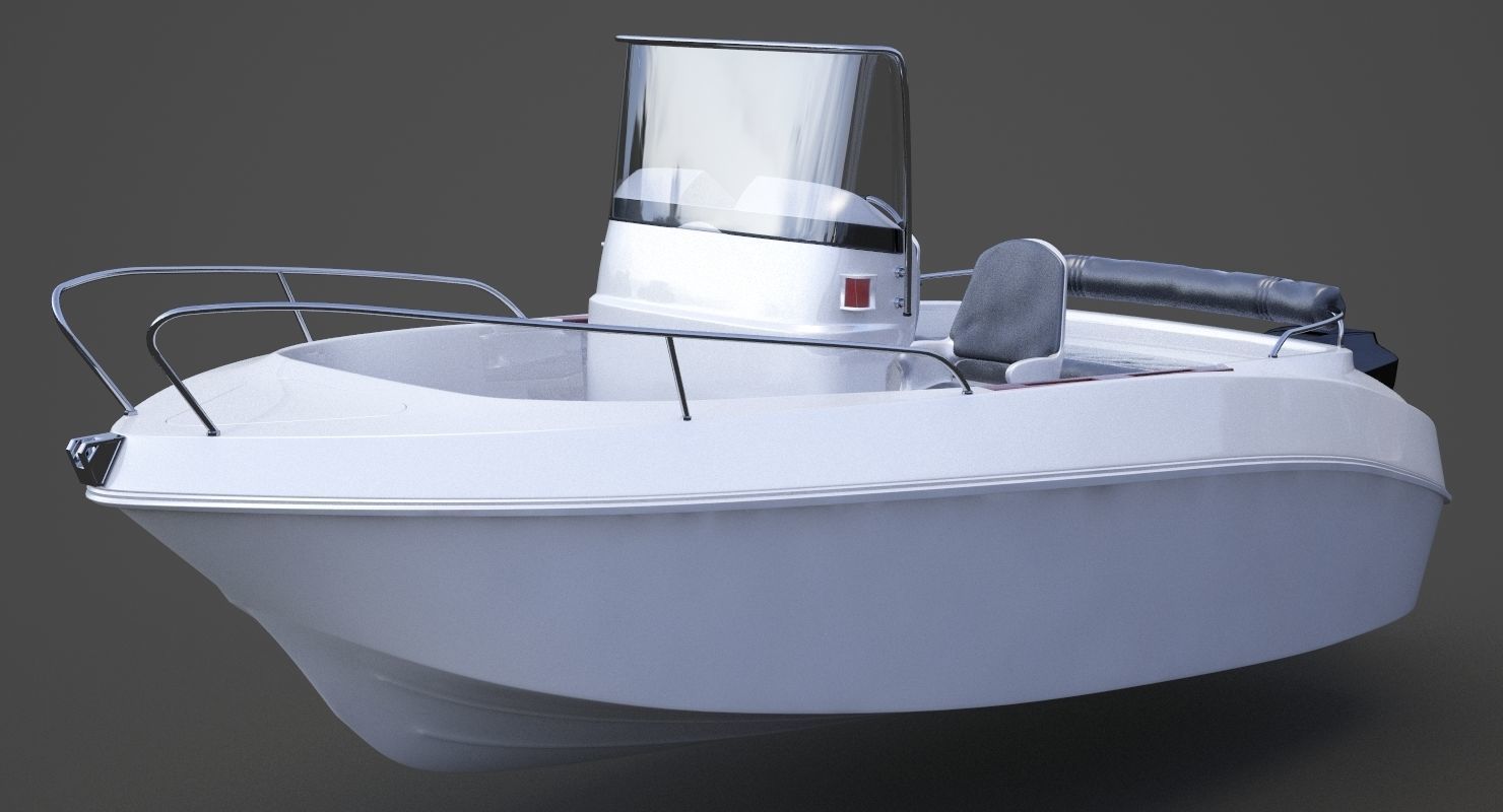 Motor Boat 01 3D model_9