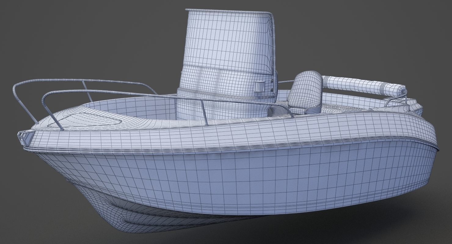 Motor Boat 01 3D model_15