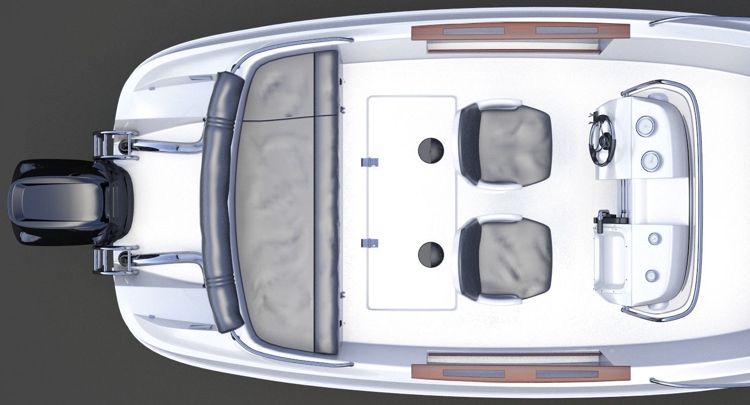 Motor Boat 01 3D model_13