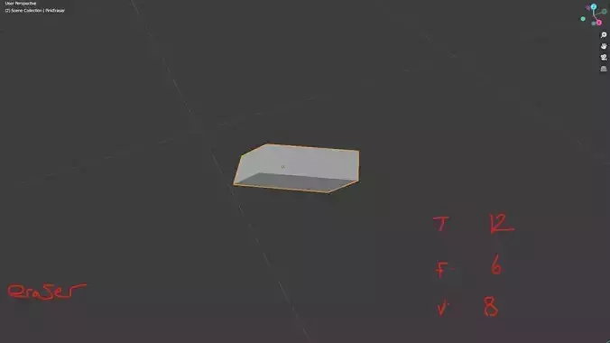 LowPolyPinkEraser cube