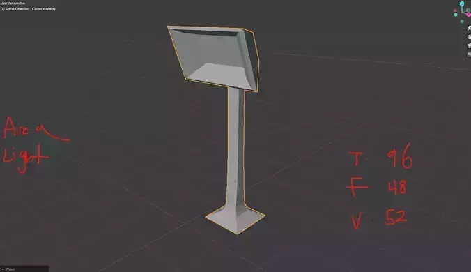 LowPolyPhotoLighting light pole