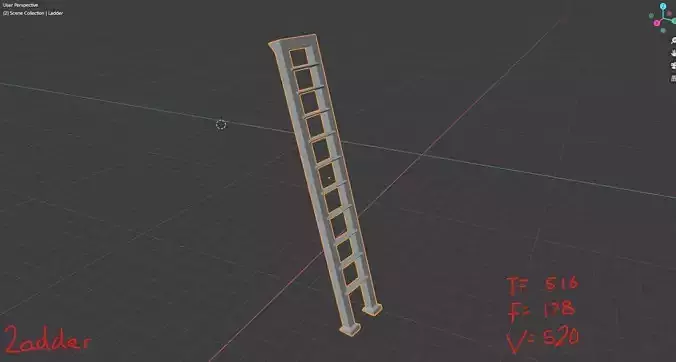 LowPolyLadder ladder